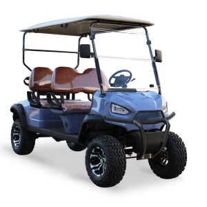 2024 Electric 4 Person Golf Cart for Hunting Transport 20% Grade Ability 15.5mph