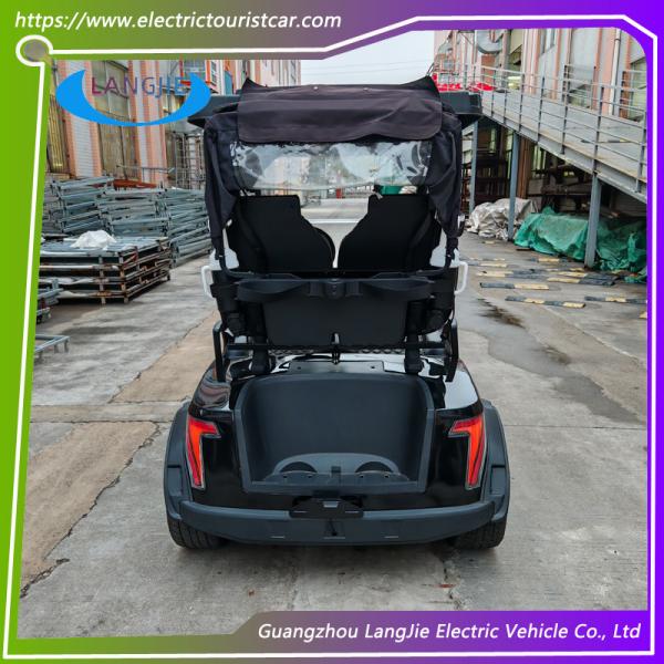 2 Seater Electric Car AC Motor Club Car Carts With 2pcs Rear View Mirror For Resort