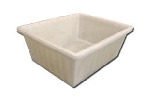 Quality PE Rotomolding Durable Huge Plastic Fabric Container For Malaysia Textile Manufacture 1600KG ,1850*1550*670 for sale