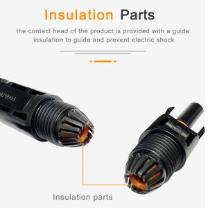 Dustproof 1 Pair 16awg Solar Y Branch Connectors