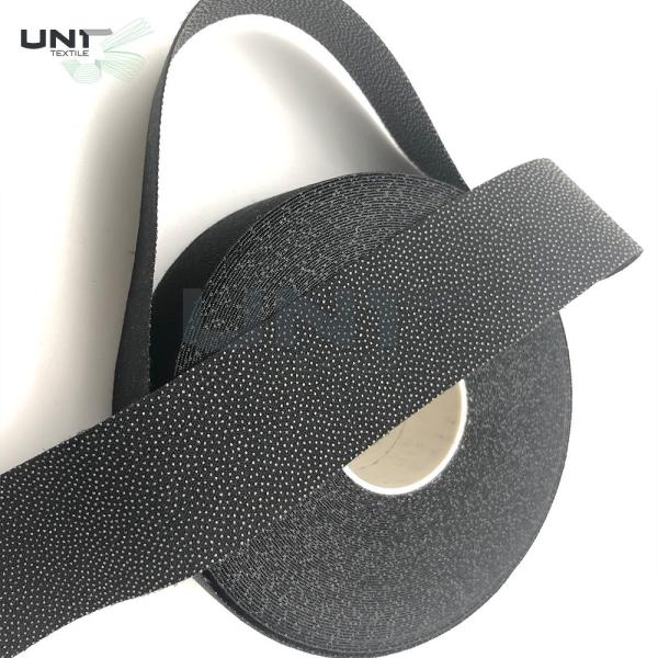 Woven Elastic Waistband Fusible Interlining Double Sides PA Coating