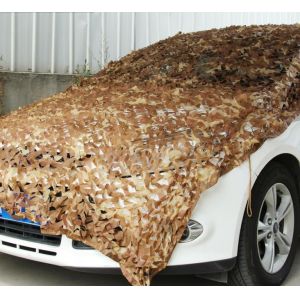 Mesh Fabric Military Style Camo Netting For Hunting , Outdoor Camouflage Netting