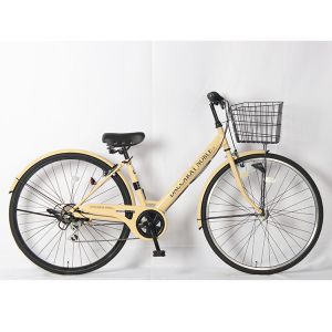 China 6 Speed High Carbon Steel City Bikes 27 Inch Women'S Bike OEM on sale
