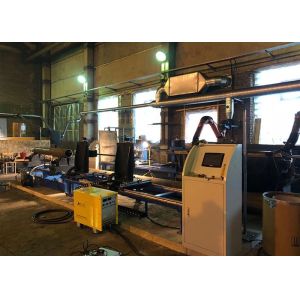 Q235 Alloy Steel 6000mm 2500Kgs Pipe Cladding Machine
