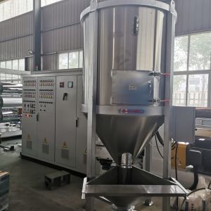 Pet / PE Fiber Geo Strap Screw Extruder Machine Computerized