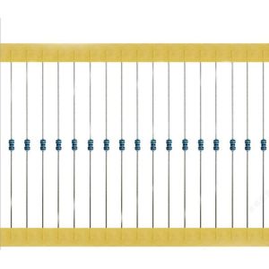 1% Tolerance Metal Film Resistor 10ohm-1Mohm 50pcs/Box