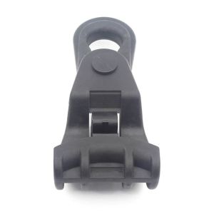 Black Plastic Dead End Suspension Clamp For ABC cable ADSS Cable