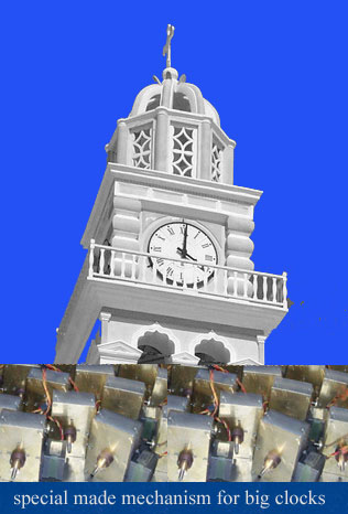 movement mechanism for tower building clocks 2m 3m 3.5m 4m 5m 6m 7m diameters-Good Clock (Yantai) Trust-Well Co., Ltd.