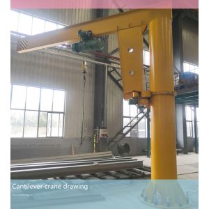 BBZ type 3t explosion-proof cantilever crane, lifting material cantilever crane,