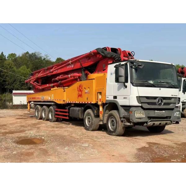 62m Putzmeister 2013 Zoomlion Sy Concrete Pump Truck Concrete Batching Plant Truck Mounted Pump