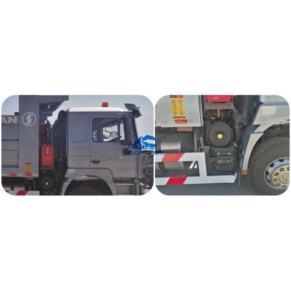 12 Wheel SHACMAN 50 Tons 8x4 Dump Truck For Ghana