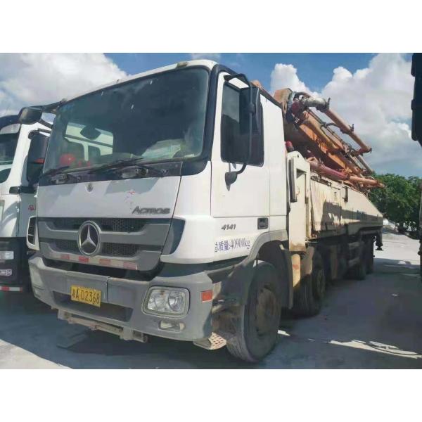 Buy Structure Cylinder Type 52m Zoomlion Concrete Truck Pump for Construction Machinery at wholesale prices