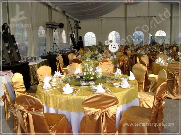 Transparent Fabric Aluminum Frame Clear Top Tent Outdoor Wedding Marquee Party Event