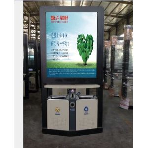 2017-6 Hot Sale Advertising Light Box with Gabage Bin