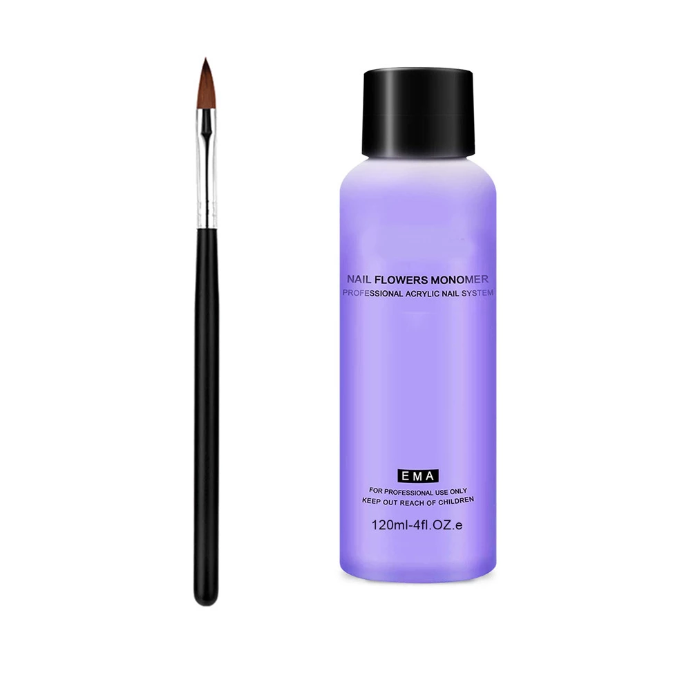 High Quality Custom Private Label Professional EMA Monomer Acrylic Nail Liquid for Acrylic Powder System