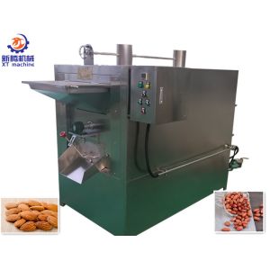 SS304 Industrial Peanut Roasting Equipment For Almond / Chestnuts / Pistachio