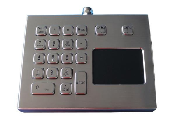 Buy Desktop Movable USB industrial touchpad / kiosk touchpad with numeric keypad at wholesale prices