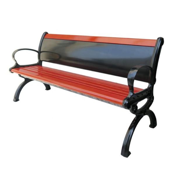 Buy Haoyida 1200mm Cast Iron And Wood Garden Bench Advertising at wholesale prices