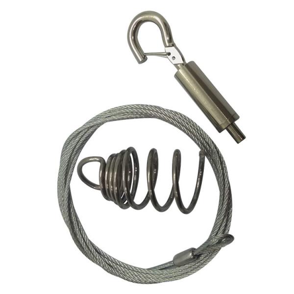 Buy Adjustable Wire Rope Ceiling Attachment Kit Spring Anchors Hanging For Acoustic at wholesale prices