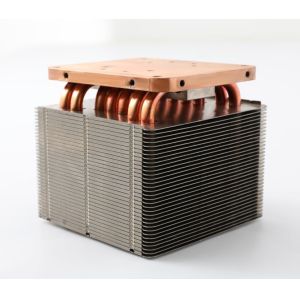 High Dissipate Efficiency Anti Anodized Copper Pipe Heat Sink