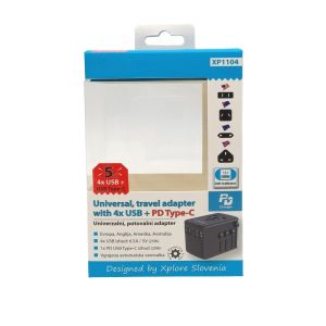 Cell Phone Charger Packaging Boxes , Biodegradable Power Bank Packaging Box