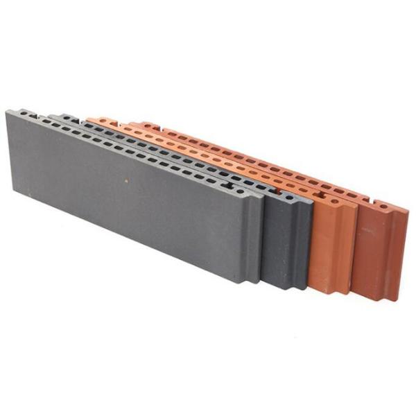 Buy Commercial Building 18mm Terracotta Facade Panel Fireproof Waterproof Cladding Curtain Wall at wholesale prices