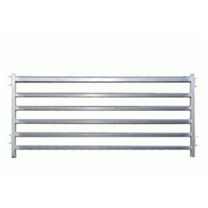 6 rails Galvanized 6ft Livestock Fence Panels
