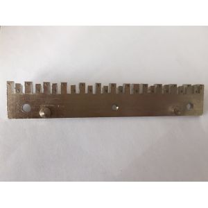 Nickel Plated Steel Stenter Pin Bar Solid Long Life For Victex Textile Machine