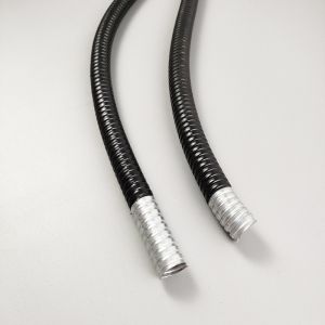 Chemical Resistant PVC Coated Flexible Hose 50 Feet for Chemical Applications