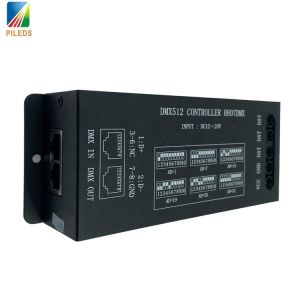 Connect DMX512 Console Controller H807DMX 1024 Pixel DMX SPI Decoder