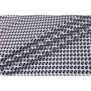 Polyester Spandex Printed Aop 115gsm Poly Chiffon Fabric 100D