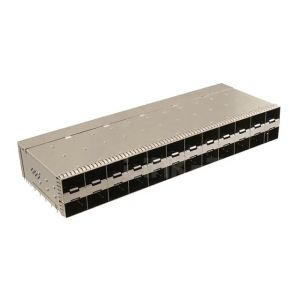 China 2-2349201-2 zSFP+ Cage Assembly 2x12 Port With Integrated Connector 56 Gb/s on sale