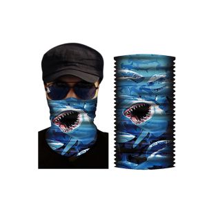Anti Wind 100% Microfiber Polyester Seamless Face Bandanas