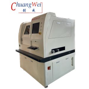 Optional Stainless Steel Inline 17W Laser PCB Depaneling Machine Fiducial
