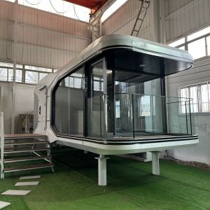 Quality Steel Apartment Space Capsule Room for 2024 Customized Tiny House and Modern Luxury Hotel for sale