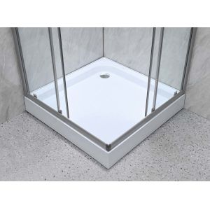 Sliding Opening European Shower Enclosure With Alum Frame