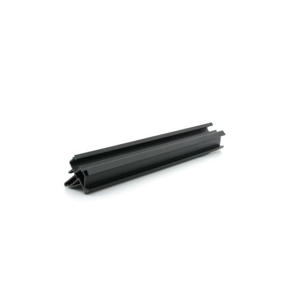 Track Rail Extruded Anti-Corrosion Plastic Profile, PVC Extrusion Plastic Profile