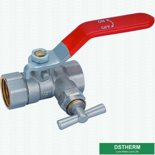 Buy Water Supplying Special Ball Valve With Tap Handle Female Threaded Forged High Pressure Brass Ball Valve at wholesale prices