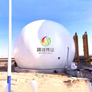 Round Double Membrane Biogas Holder With Recycling Advantage