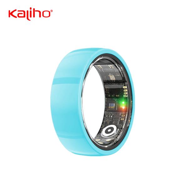Waterproof IP68 Stainless Steel Health Tracking Ring Sleep Multi-Sport Modes No Display Memory 128kb ROM 4Mb RAM