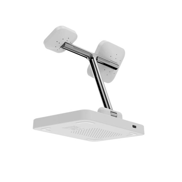 Fast Upright Wireless Charging 3 In 1 Fast Charger For Phone Earphone Watch