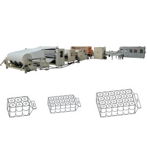 Fully Automatic 48 Rolls Bundle Packing Small Toilet Paper Kitchen Towel Roll