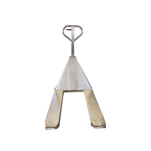 1000kg Stainless Scissor Pallet Truck Manual Lifting Height 800mm