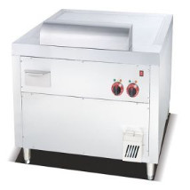 Commercial Silver Gas Teppanyaki Machine for Japanese Style Cooking