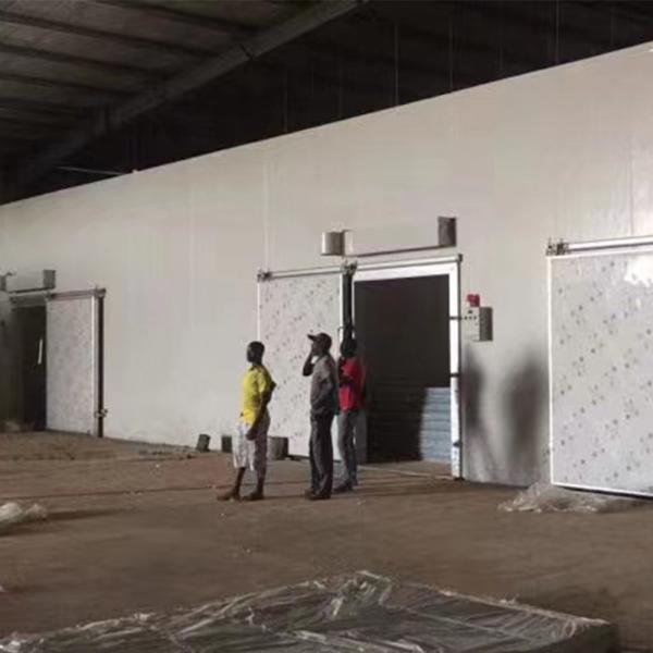 Waterproof Cold Storage Room , Warehouse / Kitchen Cold Room With PU Panels