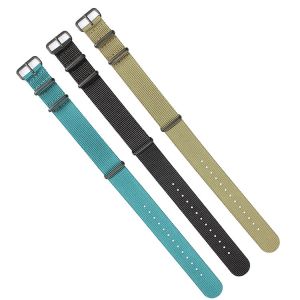 24mm Nylon Velcro Watch Straps With Plating Hardwares