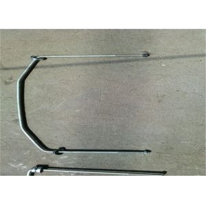 Professional Chain Link Fence Fittings Enclosed Post / Line Wire OEM Style