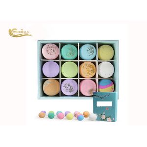 12 Organic Vegan Bath Bombs , Essential Oils Aromatherapy Bath Bombs
