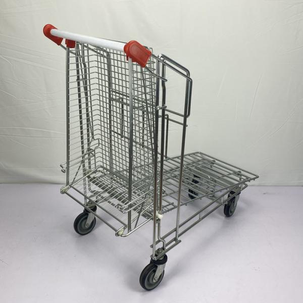 Tally Dedicated Q195 Steel Heavy Duty Warehouse Trolley Carrying Capacity 200kgs