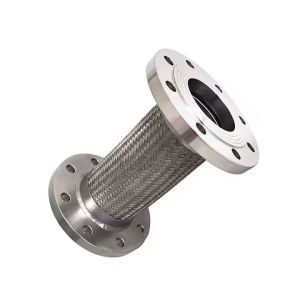 High Temperature Resistant Stainless Steel Braided Flex Hose Flange Metal